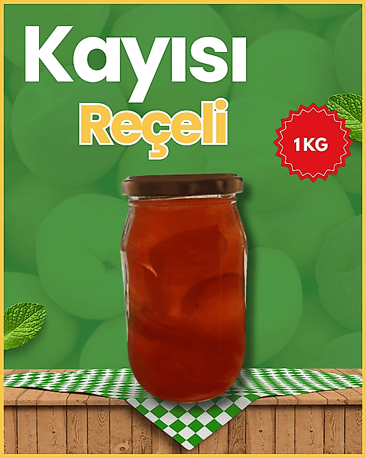 Kayısı Reçeli 1000gr