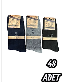 Erkek Club Havlu Çorap 48 Adet