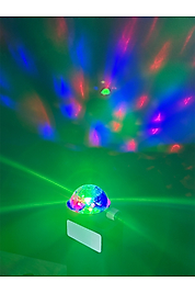 Mini Portable Magic Ball RGB USB’li Disko Işık Topu