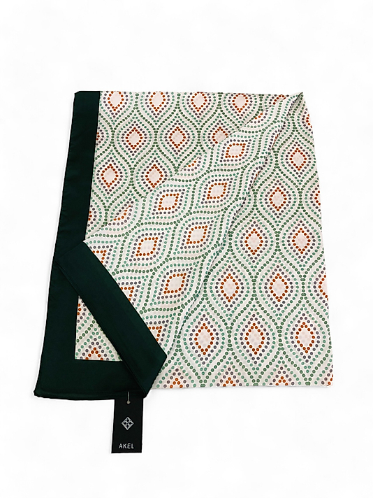 Desenli Alfa Silk Şal Ebat 75 x 185