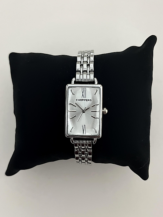 Silver İçi Beyaz Saat 1