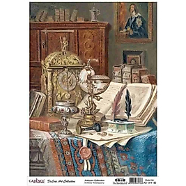 CADENCE DELUXE ART ANTİKALAR PİRİNÇ DEKOPAJ MODEL AC-011 (30X42)