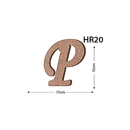 MASAÜSTÜ P HARF HR-20