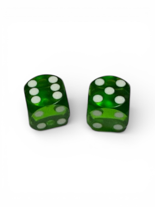 Green Backgammon Precision Dice
