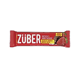 Züber Çilekli ve Kakaolu Meyve Bar