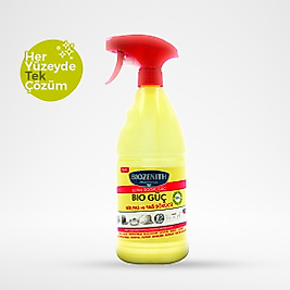 BIOZENITH BIO GÜÇ KİR, PAS YAĞ SÖKÜCÜ SARI 1000 ML %100 DOĞAL İÇERİK