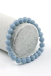 Anjelit Doğaltaş Bileklik 8 mm Küre