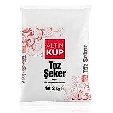 ALTINKÜP TOZ ŞEKER  2 KG