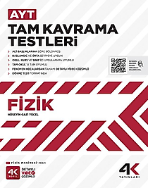 4K Yayınları AYT Fizik Tam Kavrama Testleri 2025 2026 Yeni Baskı Sezon