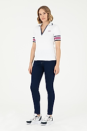 Kadın Beyaz Tişört / U.S POLO ASSN.