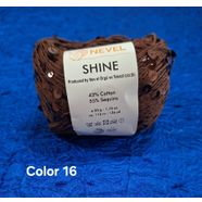 NEVELSHİNE PULLU COLOR 16-KAHVE