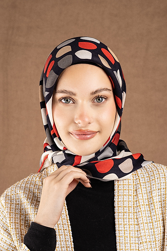 DESENLİ FLOSSY SİLK EŞARP