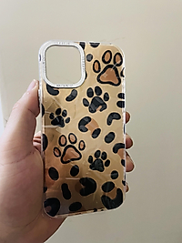 İPhone 12 - 12 Pro Uyumlu Leopar Telefon Kılıfı Model-6