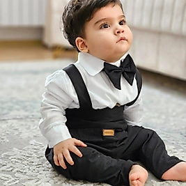 Siyah Harem Salopet Takımı