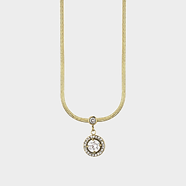 Whirlpool Steel Necklace | Kolye