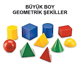 GEOMETRİK CİSİMLER  10 CM