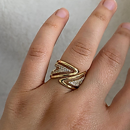 Xuping Gold Rengi Yüzük