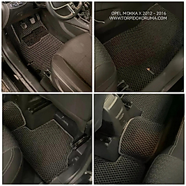 Opel Mokka X 2012 - 2016 Akıllı Premium Eva Oto Paspas (Aksesuarlar Fiyata Dahil Değildir)