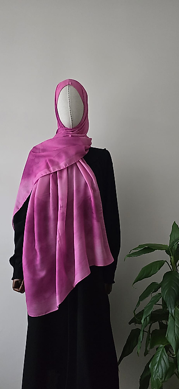 Duman Desenli Soft Şal