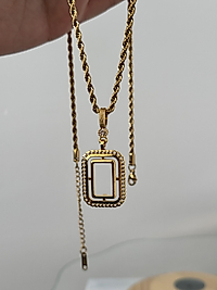 Gram altın uyumlu taşsız İtalyan zincir kolye