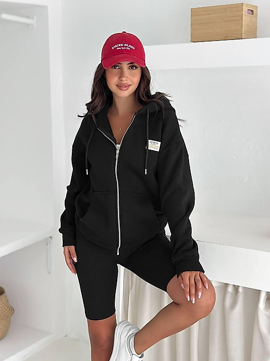 3 İPLİK KAPŞONLU SWETERS