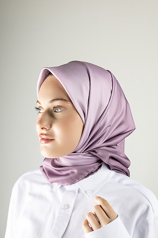 Alfa Twill Eşarp Düz Renk