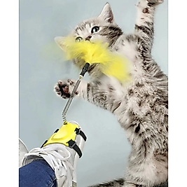 Ayağa Takılan Kedi Oyun Oltası