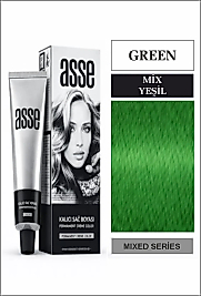 ASSE SAÇ BOYASI 60 ML. (MİX -YEŞİL)