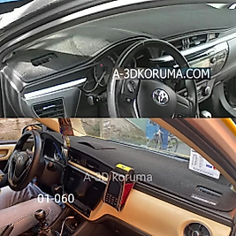 Toyota Corolla 2012+ Konsol Torpido 3D Koruma