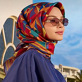 Twill İpek Eşarp 2025 Yaz Sezonu 4106D-50