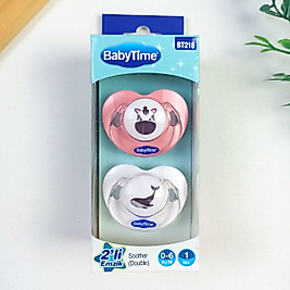Babytime 2'li Damaklı Emzik Seti / No:1