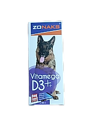 KÖPEKLER İÇİN VİTAMEGA + D3 VİTAMİN 100 ML