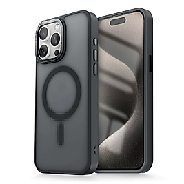 iPhone 15 Pro Magsafe Mat Telefon Kılıfı
