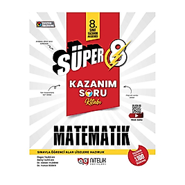 Nitelik Yayınları 8.Sınıf Matematik Süper Kazanım Soru Kitabı