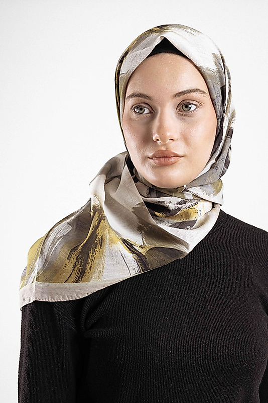 SPRİNG EŞARP DESEN-1