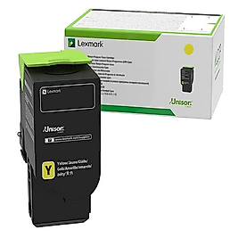 Lexmark CS720-74C5SY0 Sarı Orijinal Toner Yüksek Kapasiteli