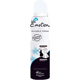 Emotion Invisible Fresh Deodorant 150 Ml