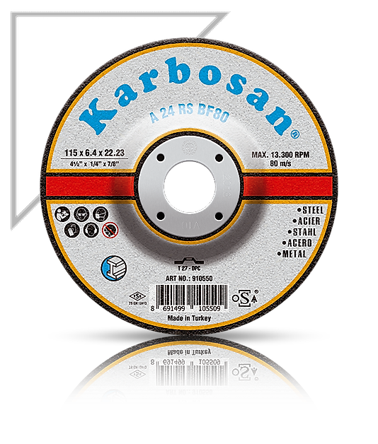 KARBOSAN METAL ÇAPAK ALMA ÇAPAK TAŞLAMA 115x6