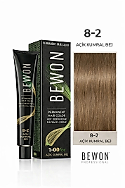 BEWON SAÇ BOYASI 100 ML (8-2 AÇIK KUMRAL BEJ)