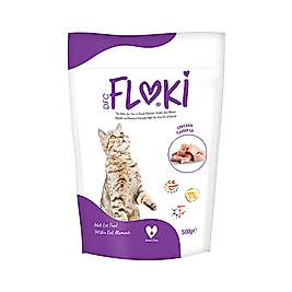 Floki Tavuk Etli Yetişkin Kedi Maması (500 g)