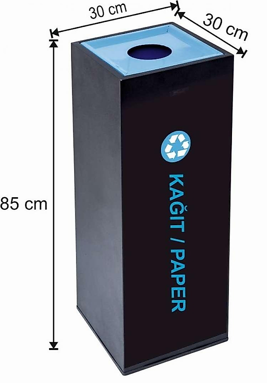 Boyalı Geri Dönüşüm Kovası 54 LT ( KDV DAHİL )