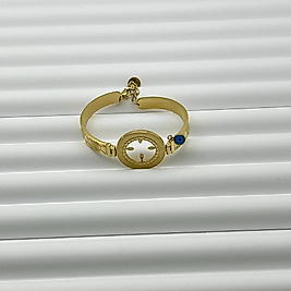 Çelik çeyreklik kelepçe gold çapı 6 cm