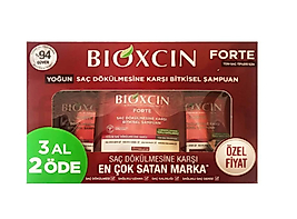 Bioxcin Forte Yoğun Saç Dökülmesine Karşı Bitkisel Şampuan 300 ml - 3 Al 2 Öde (Özel Fiyat Etiket