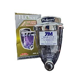 FLOSOFT ÇİFT KİLİT SİSTEMLİ SIVI SABUN VE ŞAMPUAN MAKİNESİ 350 ML