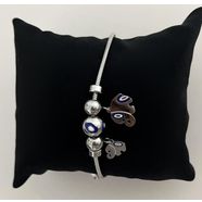 Çelik Fil Charmlı Silver Bileklik