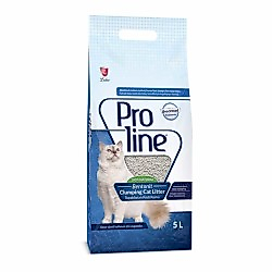 Proline Doğal Unscented Topaklanan Kokusuz Kedi Kumu 5 Lt