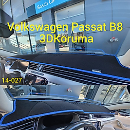 Volkswagen Passat B8 2015-2020 Konsol Torpido 3D Koruma