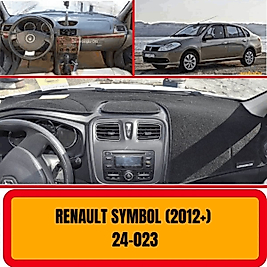 Renault Symbol 2012+ Konsol Torpido 3D Koruma Koruyucu Kılıfı