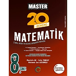 8. Sınıf Master 20 Matematik Denemesi8. Sınıf Master 20 Matematik Denemesi