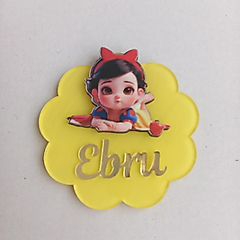 Pleksi Boyalı Figürlü Magnet